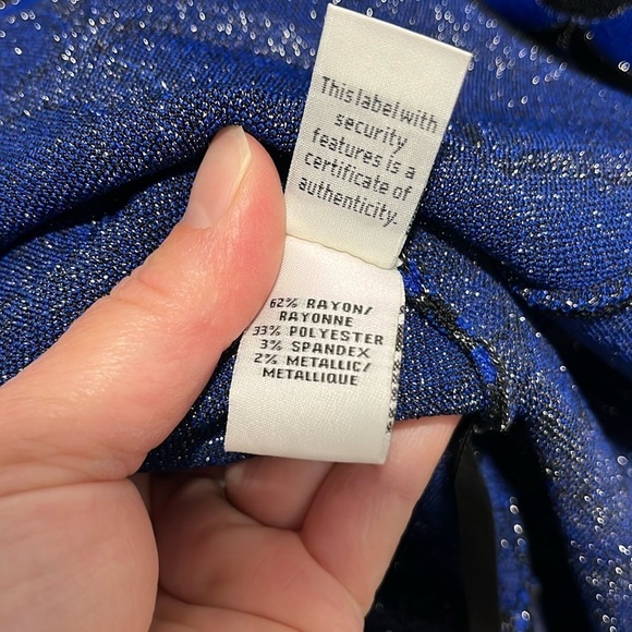 DVF Sparkly Sweater Dress Size Small Diane VonFurstenburg - Picture 6 of 12